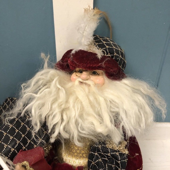 Mark Roberts Magician Santa Playing Cards‎ Dice Limited Edition Med RARE BROKEN - Picture 3 of 8